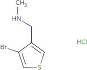 3-Bromo-4-[(methylamino)methyl]thiophene hydrochloride