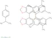 Chloro[(S)-(-)-5,5'-bis[di(3,5-xylyl)phosphino]-4,4'-bi-1,3-benzodioxole](p-cymene)ruthenium(II) Chloride