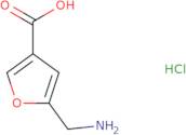 5-(Aminomethyl)furan-3-carboxylic acid hydrochloride