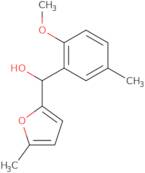 (2-Methoxy-5-methylphenyl)(5-methylfuran-2-yl)methanol