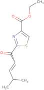 Ethyl 2-(4-methylpent-2-enoyl)thiazole-4-carboxylate