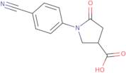 1-(4-Cyanophenyl)-5-oxopyrrolidine-3-carboxylic acid