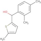 (2,4-Dimethylphenyl)(5-methylthiophen-2-yl)methanol