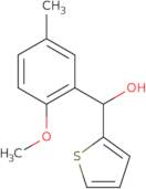 (2-Methoxy-5-methylphenyl)(thiophen-2-yl)methanol