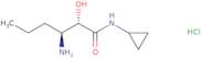 (2S,3S)-3-Amino-N-cyclopropyl-2-hydroxyhexanamide Hydrochloride