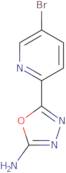 5-(5-Bromopyridin-2-yl)-1,3,4-oxadiazol-2-amine