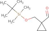 1-{[(tert-Butyldimethylsilyl)oxy]methyl}cyclopropane-1-carbaldehyde