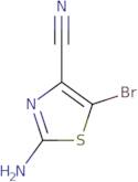 2-amino-5-bromothiazole-4-carbonitrile