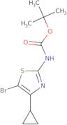 tert-Butyl 5-bromo-4-cyclopropylthiazol-2-ylcarbamate