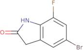 5-bromo-7-fluoroindolin-2-one
