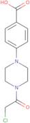 4-[4-(2-Chloroacetyl)-1-piperazinyl]benzoic acid