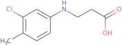 3-[(3-Chloro-4-methylphenyl)amino]propanoic acid