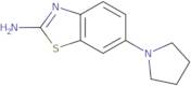 6-(1-Pyrrolidinyl)-1,3-benzothiazol-2-amine