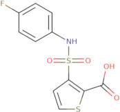 3-[(4-Fluorophenyl)sulfamoyl]thiophene-2-carboxylic acid