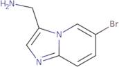 1-{6-Bromoimidazo[1,2-a]pyridin-3-yl}methanamine
