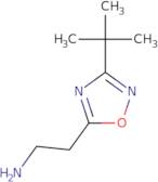 2-(3-tert-Butyl-1,2,4-oxadiazol-5-yl)ethan-1-amine