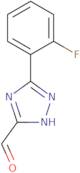 5-(2-Fluorophenyl)-4H-1,2,4-triazole-3-carbaldehyde