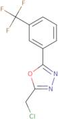 2-(Chloromethyl)-5-[3-(trifluoromethyl)phenyl]-1,3,4-oxadiazole