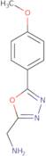 (5-(4-Methoxyphenyl)-1,3,4-oxadiazol-2-yl)methanamine