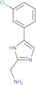 (4-(3-chlorophenyl)-1h-imidazol-2-yl)methanamine