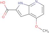 4-Methoxy-1H-pyrrolo[2,3-b]pyridine-2-carboxylic acid