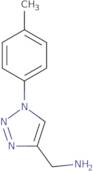 {[1-(4-Methylphenyl)-1H-1,2,3-triazol-4-yl]methyl}amine