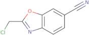 2-(Chloromethyl)-6-cyanobenzo[D]oxazole