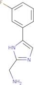 (4-(3-Fluorophenyl)-1H-imidazol-2-yl)methanamine