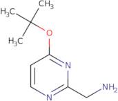 C-(4-tert-Butoxy-pyrimidin-2-yl)-methylamine