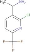 1-[2-Chloro-6-(trifluoromethyl)pyridin-3-yl]ethan-1-amine