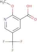 2-Methoxy-5-(trifluoromethyl)-3-pyridinecarboxylic acid