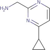 (4-Cyclopropylpyrimidin-2-yl)methanamine