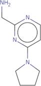 (4-(Pyrrolidin-1-yl)pyrimidin-2-yl)methanamine