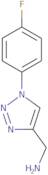 (1-(4-Fluorophenyl)-1H-1,2,3-triazol-4-yl)methanamine