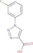 1-(3-Fluorophenyl)-1H-1,2,3-triazole-4-carboxylic acid