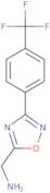 [3-[4-(Trifluoromethyl)phenyl]-1,2,4-oxadiazol-5-yl]methanamine