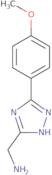 [3-(4-Methoxyphenyl)-1H-1,2,4-triazol-5-yl]methanamine