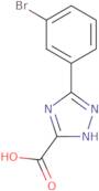 5-(3-Bromophenyl)-4H-1,2,4-triazole-3-carboxylic acid