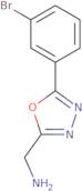 [5-(3-Bromophenyl)-1,3,4-oxadiazol-2-yl]methanamine