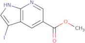 3-Iodo-1H-pyrrolo[2,3-b]pyridine-5-carboxylicacid methyl ester