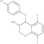 4-((4-chlorophenyl)thio)-5,8-difluorochroman-3-ol