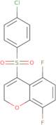 4-((4-chlorophenyl)sulfonyl)-5,8-difluoro-2H-chromene