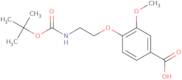 4-(2-{[(tert-Butoxy)carbonyl]amino}ethoxy)-3-methoxybenzoic acid