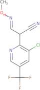 (3E)-2-[3-Chloro-5-(trifluoromethyl)pyridin-2-yl]-3-(methoxyimino)propanenitrile