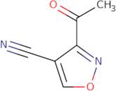 3-Acetyl-1,2-oxazole-4-carbonitrile