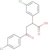 2-(3-Chlorophenyl)-4-(4-chlorophenyl)-4-oxobutanoic acid