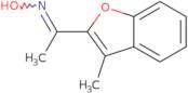 N-[1-(3-Methyl-1-benzofuran-2-yl)ethylidene]hydroxylamine