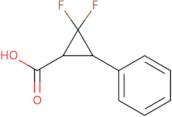 2,2-Difluoro-3-phenylcyclopropane-1-carboxylic acid