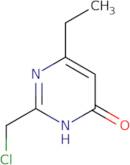 2-(Chloromethyl)-6-ethylpyrimidin-4-ol