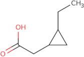 2-(2-Ethylcyclopropyl)acetic acid